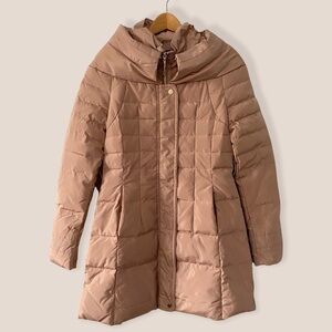 LA Chapelle Rose Pink Puffer Coat
